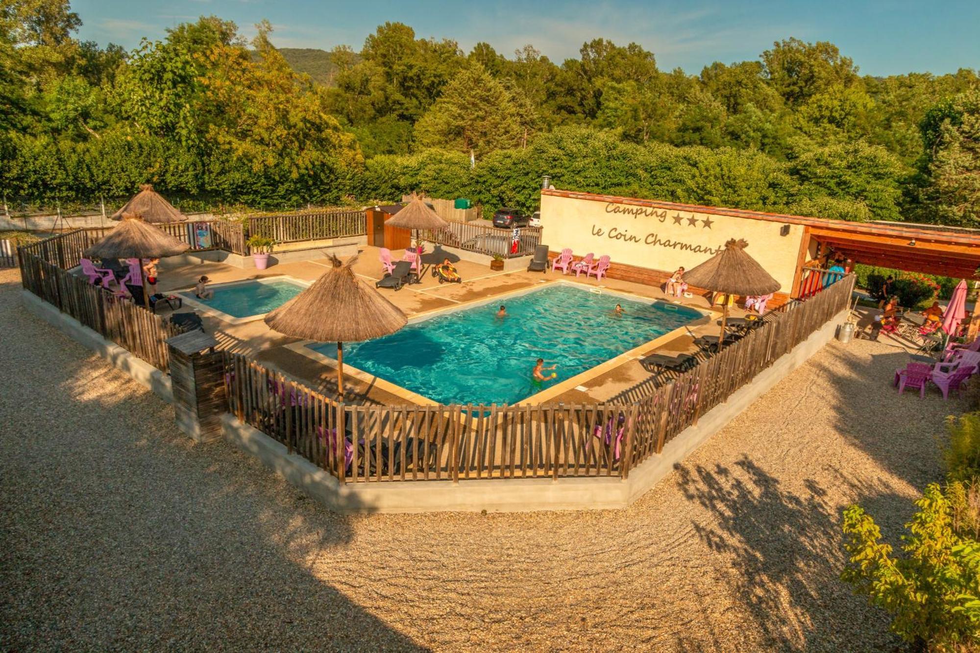 Camping Le Coin Charmant Chauzon Экстерьер фото